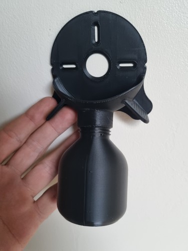 Wall drill dust collector - collector, box