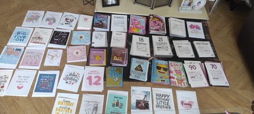400 greetings cards joblot - 400+,