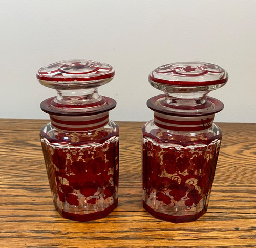 Pair antique 19th c - pair,