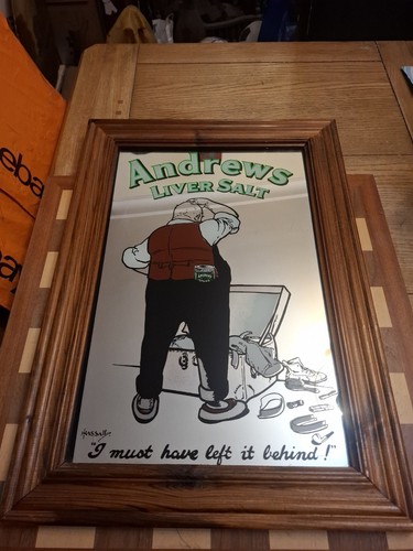 Vintage framed andrews liver - andrews,