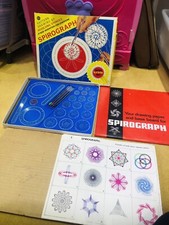 BOXED V NR COMPLETE VINTAGE 70S SPIROGRAPH  ACTIVITY DENYS FISHER EXCELLENT AG58