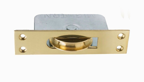 Solid brass faceplate - brass,
