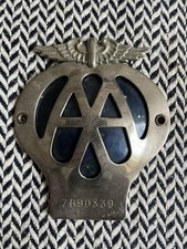 AA Car Badge Emblem 1960/61