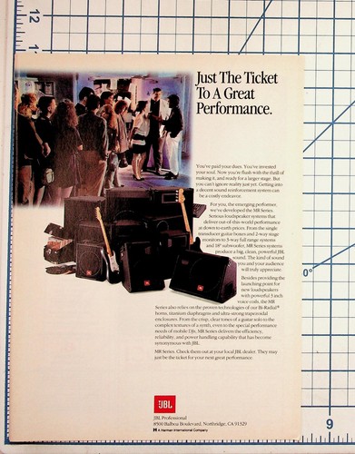 Jbl series professional - jbl,