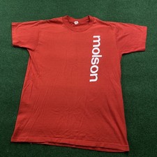 Vintage Molson Beer Shirt Mens