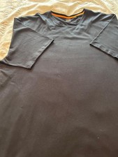 Hugo Boss Blue Rubberised Logo T-Shirt Navy