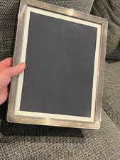 Large Carrs hallmarked silver