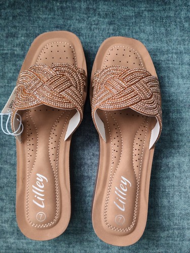 Lilley womens sandals metallic - womens,