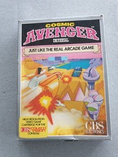 Cosmic Avenger CBS ColecoVision Game Untested Boxed