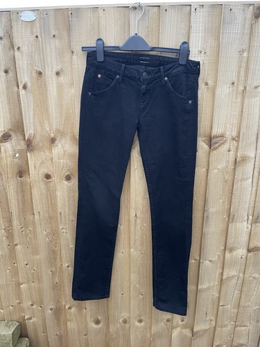 Hudson black skinny slim jeans - black,