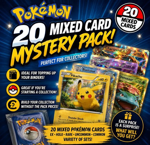 Pokémon card mystery pack - card,