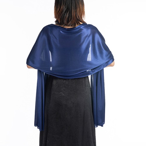 Lady satin wrap shawl - shawl, scarf