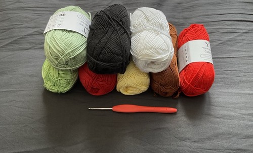 Yarn and colors must have - and,