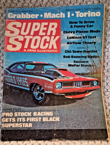Vintage super stock - stock, magazine