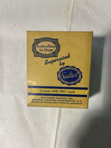 Southern dairies ice cream box - southern,