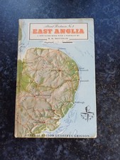 About Britain Map Book No 4 : East Anglia -R.H.Mottram- 1951 Festival of Britain