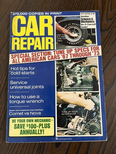 Vintage 1973 car repair - 1973,