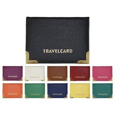 Genuine Oyster Travel Card Bus Pass Rail Card Holder Wallet Cover Case