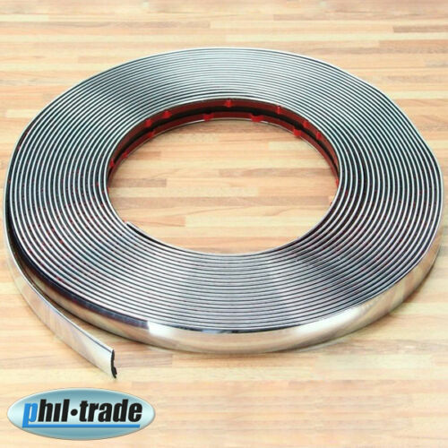 Chrome trim strip 20mm 15m - strip,