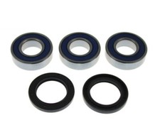 Wheel bearing set with oil