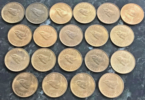 1937 1956 wren farthing - 1937,
