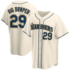 Cal #29 Raleigh "Big Dumper" Seattle Mariners Replica Jersey