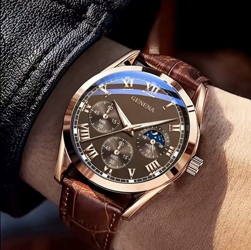 Genena men quartz - quartz, analogue