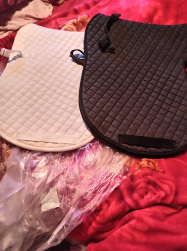 Quited dressage numnahs - 2,