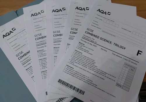 Aqa gcse combined science - x,