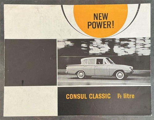 Ford consul classic - consul,