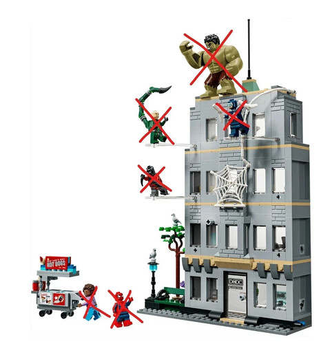 Lego marvel spider man hulk - spider-man,