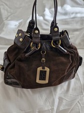 Russell & Bromley Brown Suede