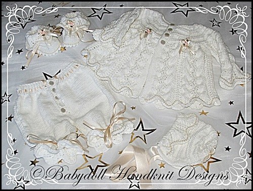Reborn doll baby knitting - or,
