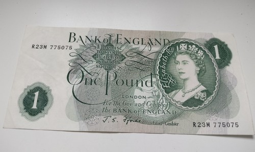 Old series note 1966 - £1,