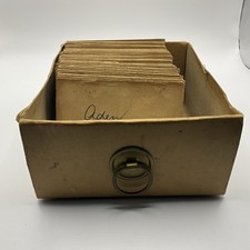 VAST COLLECTION OF  STAMPS STORED IN 87 ENVELOPES OLD BOX - WORLDWIDE COUNTRIES 