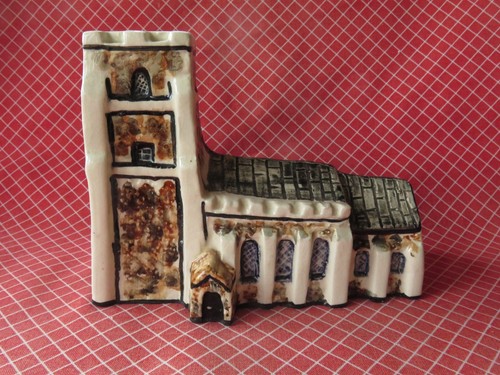 Miniature ceramic church
