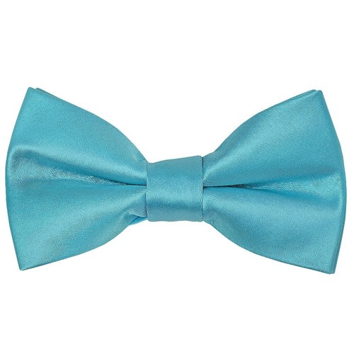 Pre tied turquoise - turquoise, bow