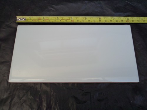 Gloss white ceramic wall - 30,