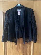Lipsy Lace 3/4 Sleeve Jacket Size 10
