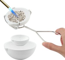 3Pcs Ceramic Quartz Crucible