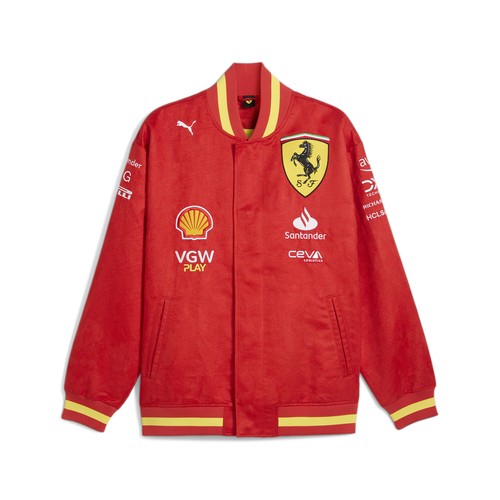 Puma sfv team varsity jacket - team,