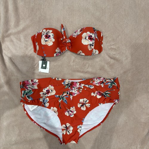 Joules bikini top size red - top,