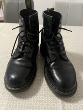 Dr Martens Doc Martens Size 8.  Eight Hole Black boot.