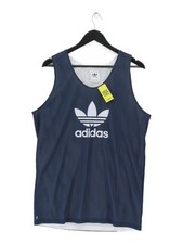 Adidas Men's T-Shirt S Blue