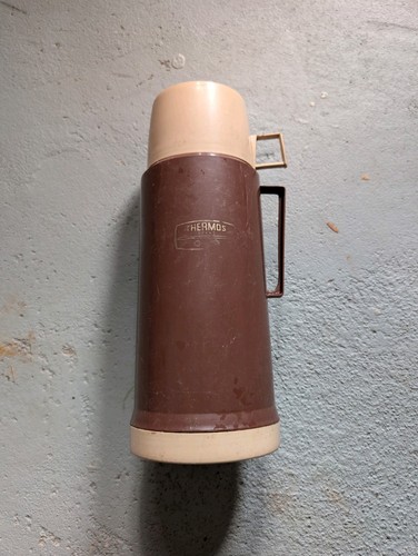 Vintage thermos flask litre - vintage, 1