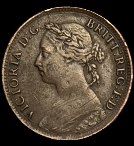 1890 queen victoria farthing - 1890,