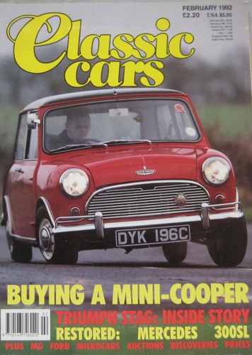Classic cars february 1992 - cars,