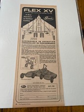 Vintage 1969 Servis Equipment Company Flex Action Rotary Cutter ad