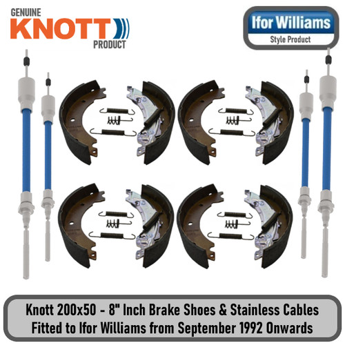 Genuine knott stainless brake - stainless,