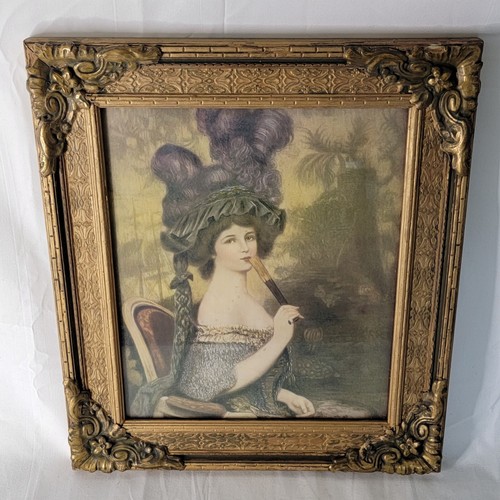 Antique framed art - antique,